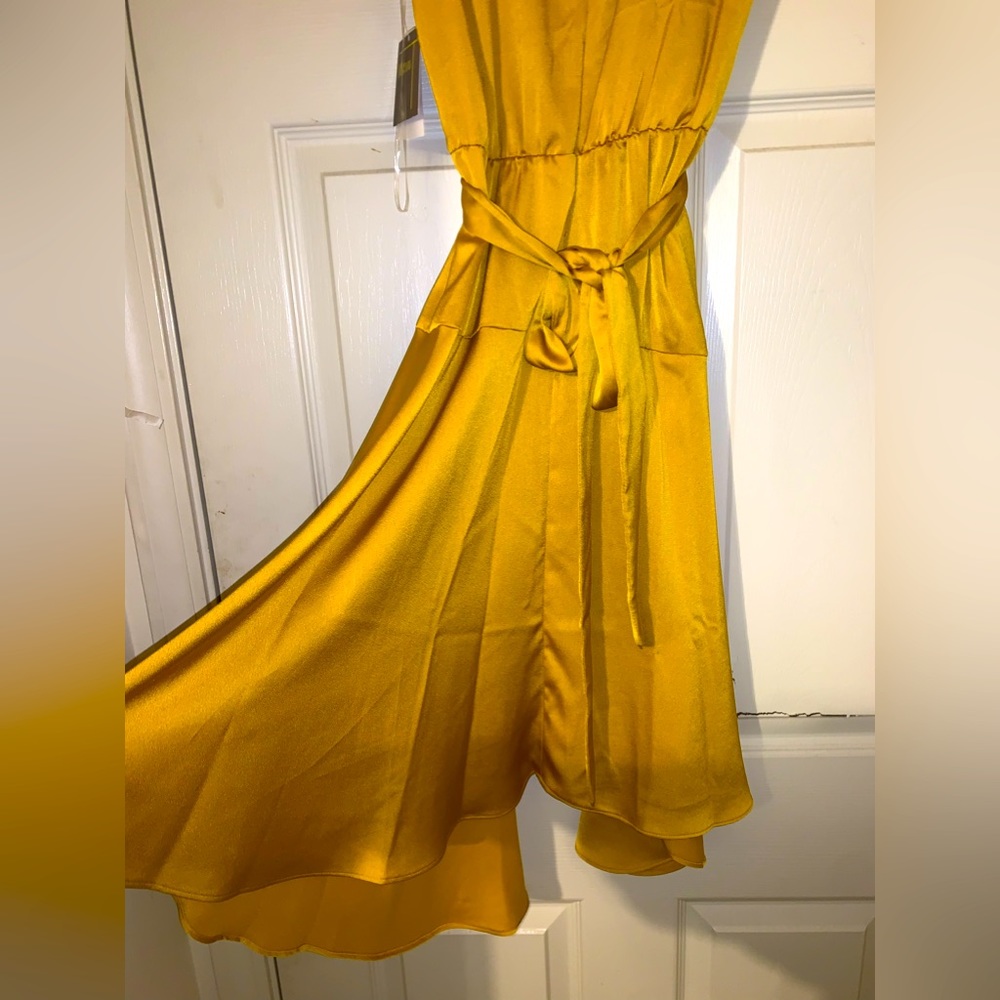 Gold Dress Bridesmaid